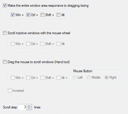 Mouse Drag and Scroll Panel