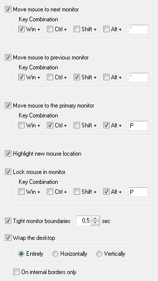 Multi-Monitor Mouse Panel