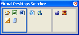 Virtual Desktops Switcher Window