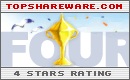 4 stars at TopShareware