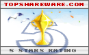 5 stars at TopShareware