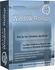 Actual Window Rollup дополняет стандартный интерфейс Windows полезной функцией «окна-роллошторы» - она позволяет скрыть содержимое любого окна, оставив видимым только его заголовок.